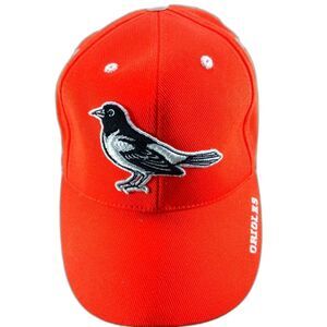 Youths NWOT Baltimore Orioles Embroidered Baseball Hat. Hook and Eye Closure....